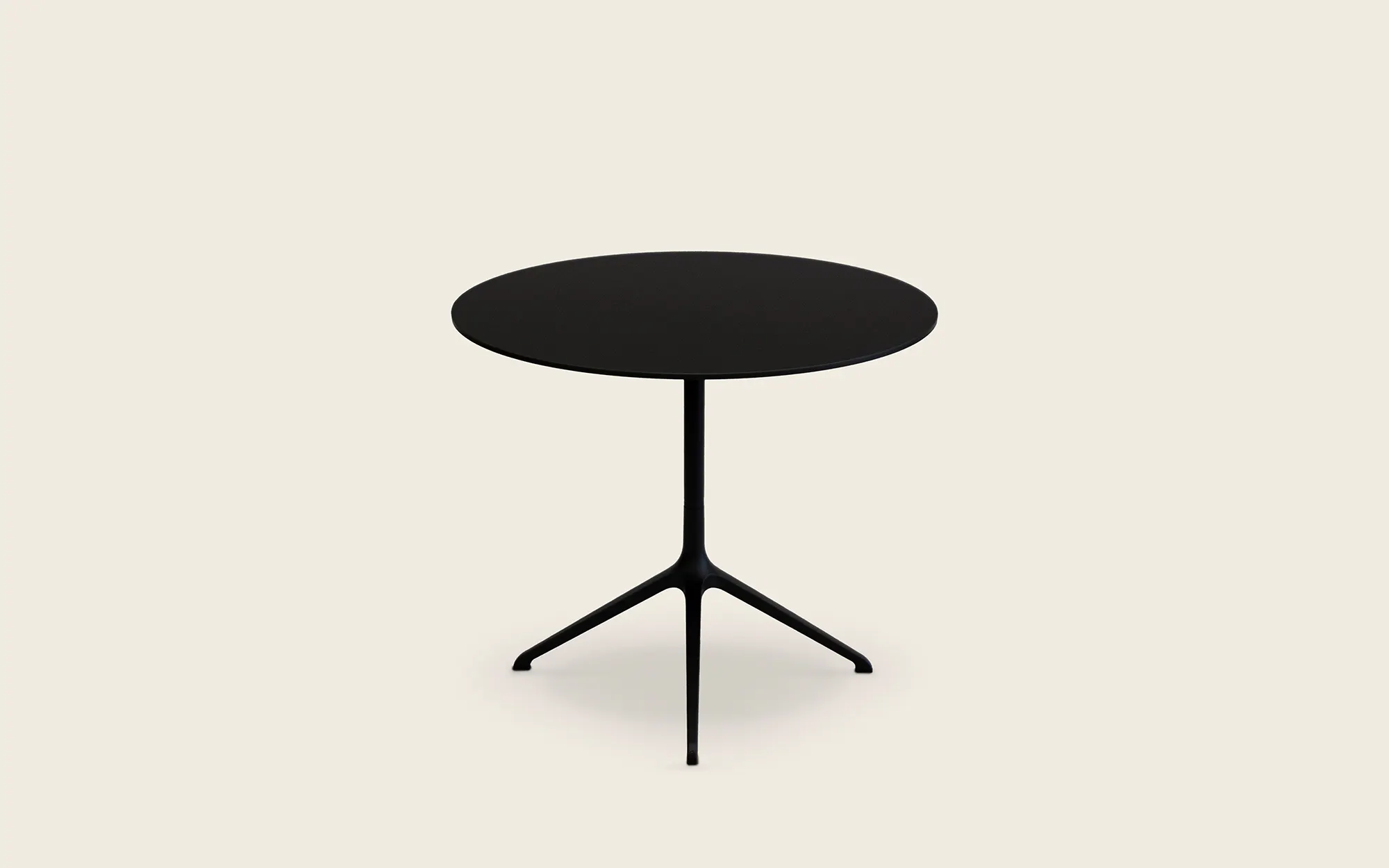 Elephant Round Dining Table - Black - In Stock