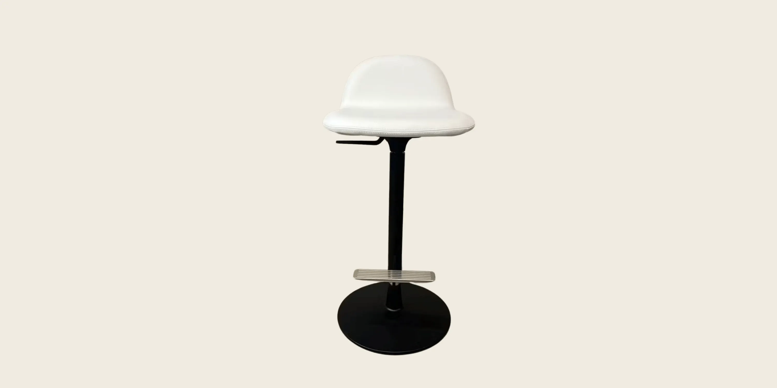 Pilat White Stool - In Stock