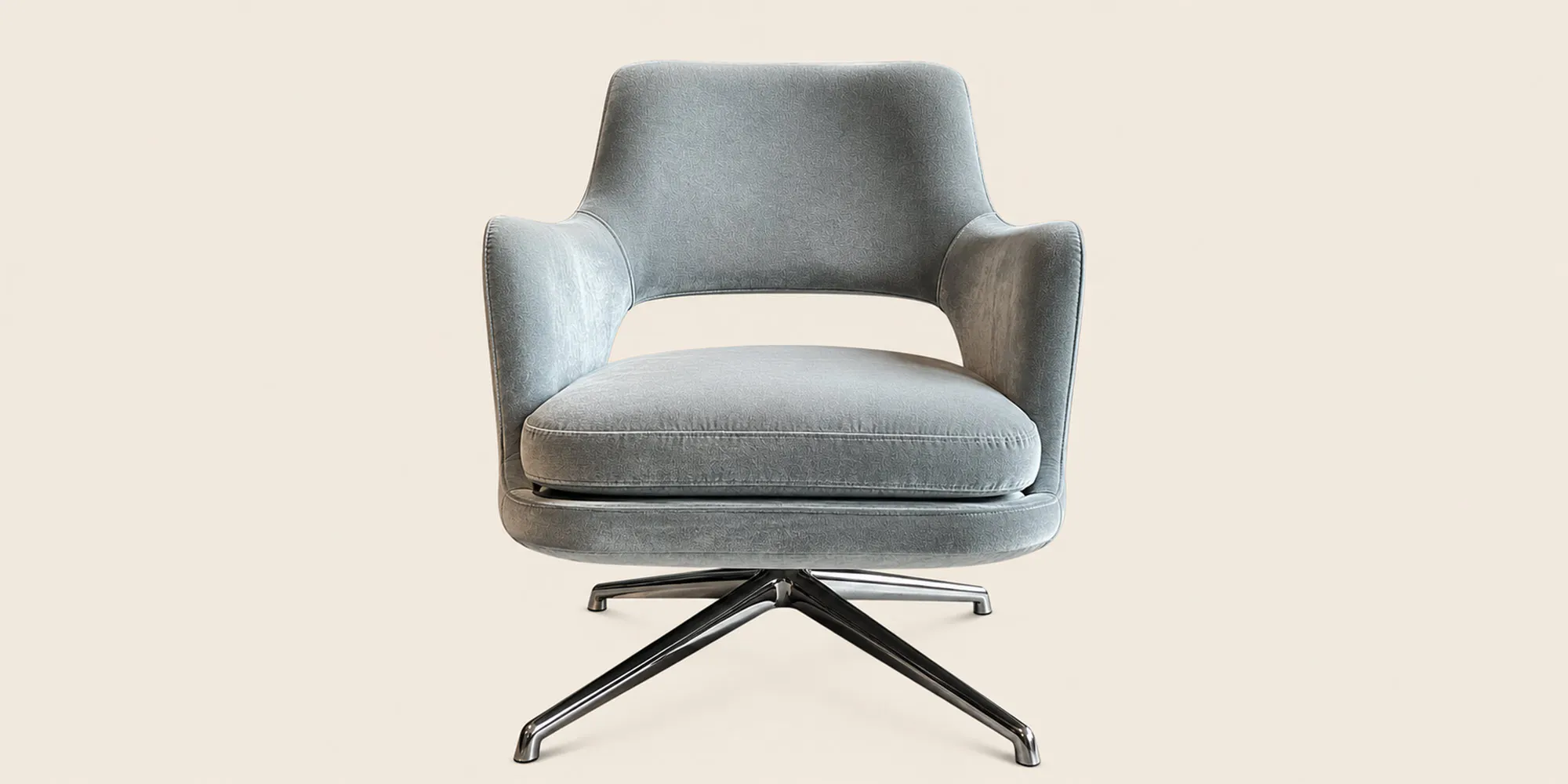 Eliseo Swivel Armchair by Flexform - In Stock