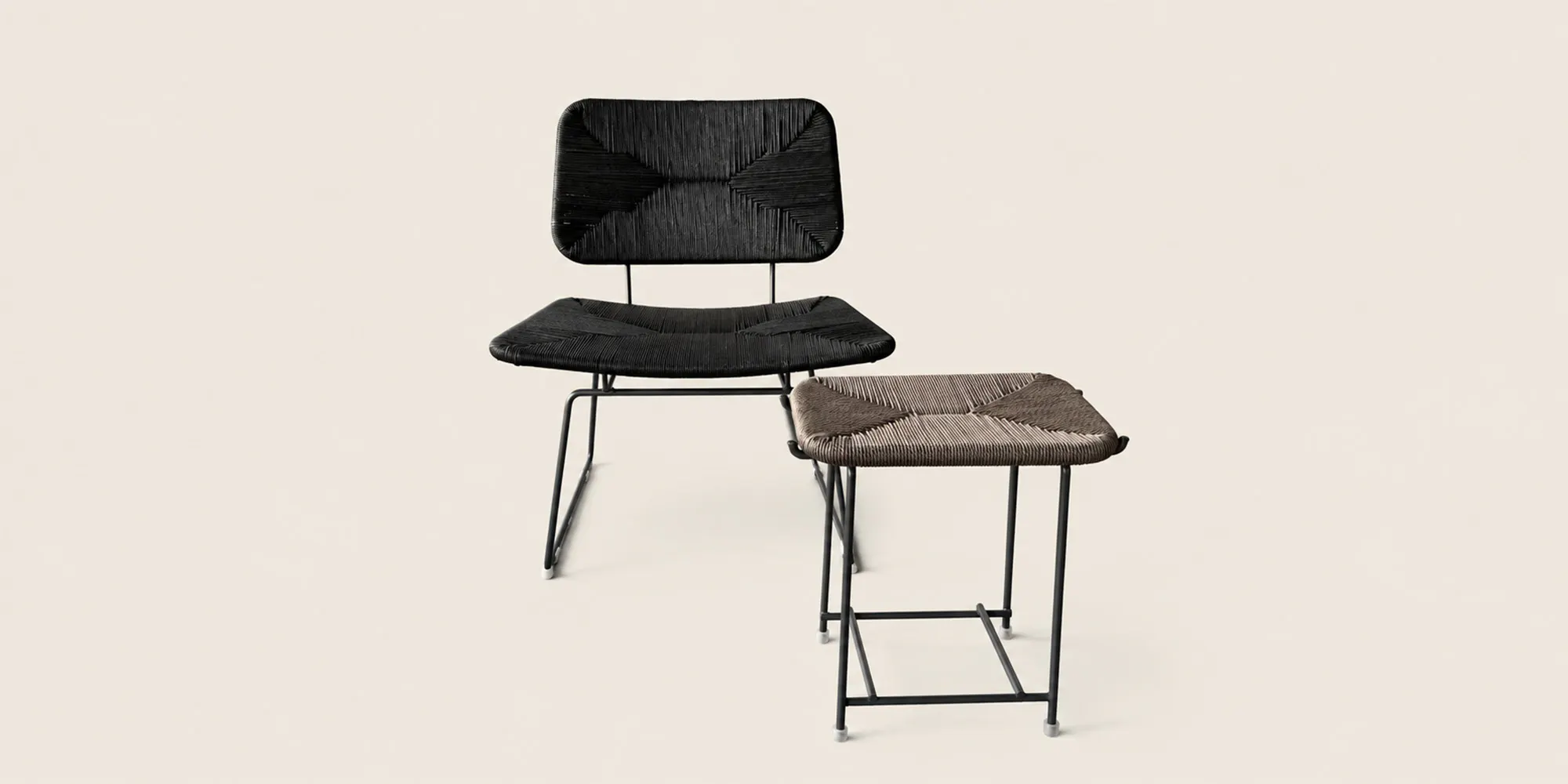 Any Day Ottoman by Flexform - In Stock