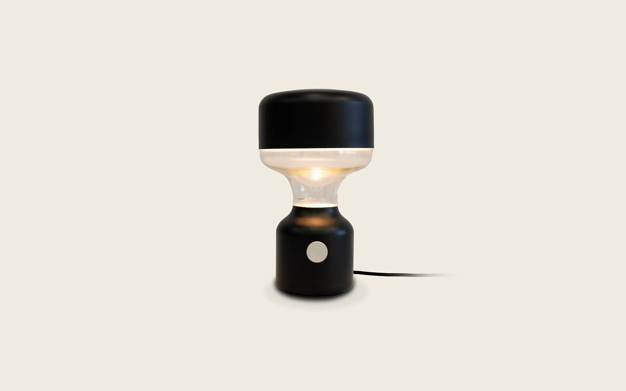Bell Table Lamp - Black Small - In Stock