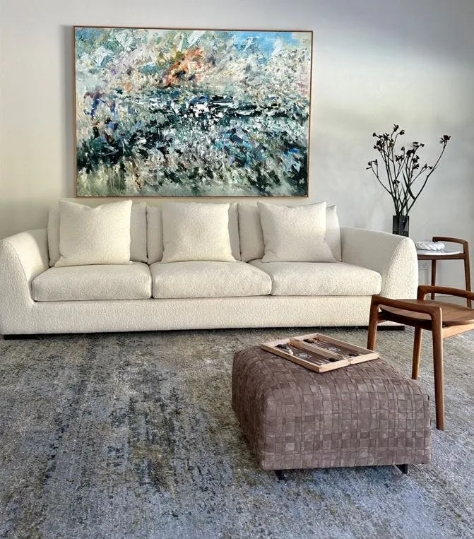 Chloe Sofa, Bangkok Ottoman, Ascanio Side table