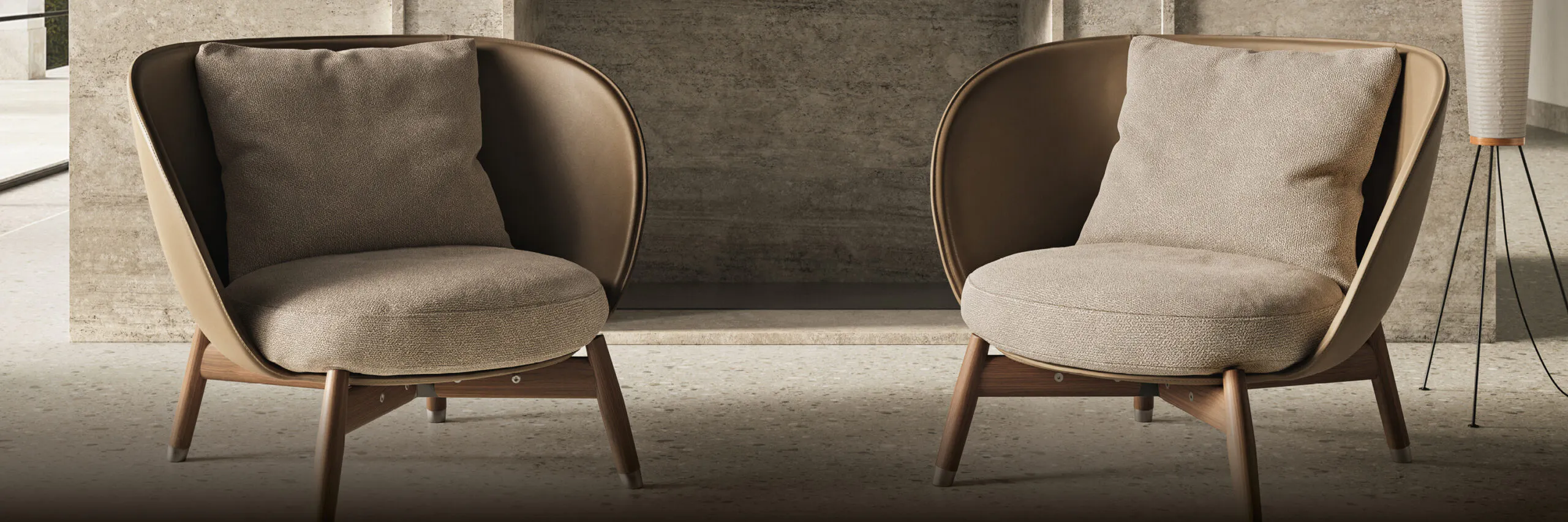 Flexform Lounge Chairs
